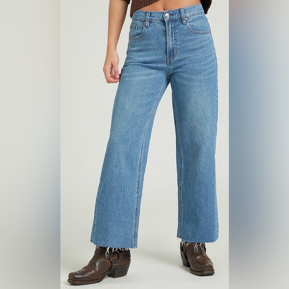 Pacsun Nora Medium Indigo Wide Leg Jeans / Size 27
